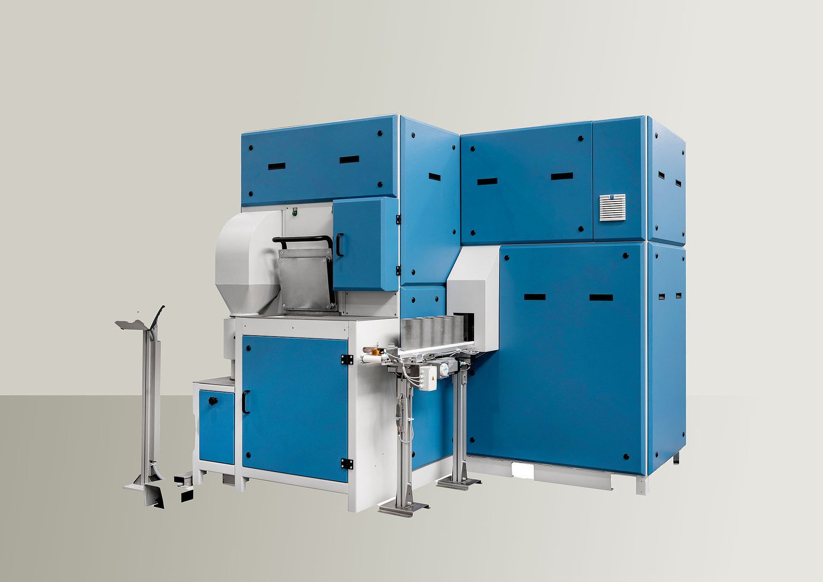 HP-BTM: Automatic combination crusher / splitter / pulverizing mill