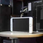 CT Lab HX scanning a cell phone